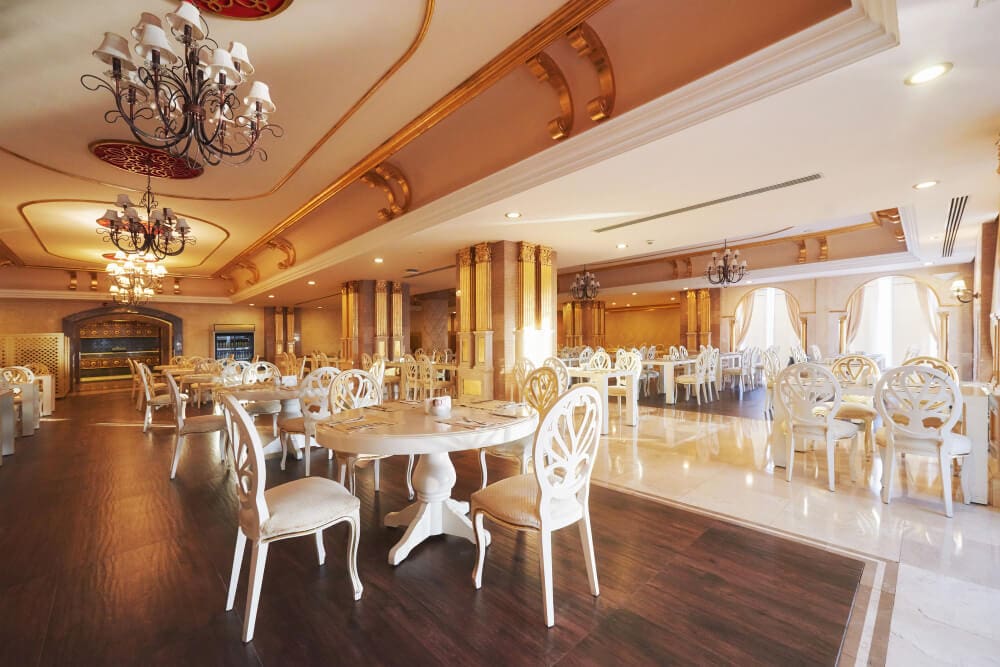 events area of a luxury hotel