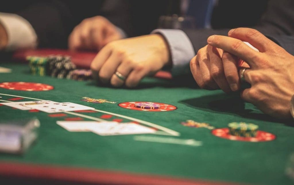 casino gaming table